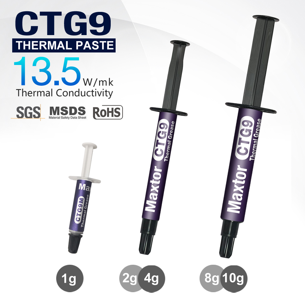 Thermal Paste - Pasta Térmica Maxtor CTG9 1g 2g