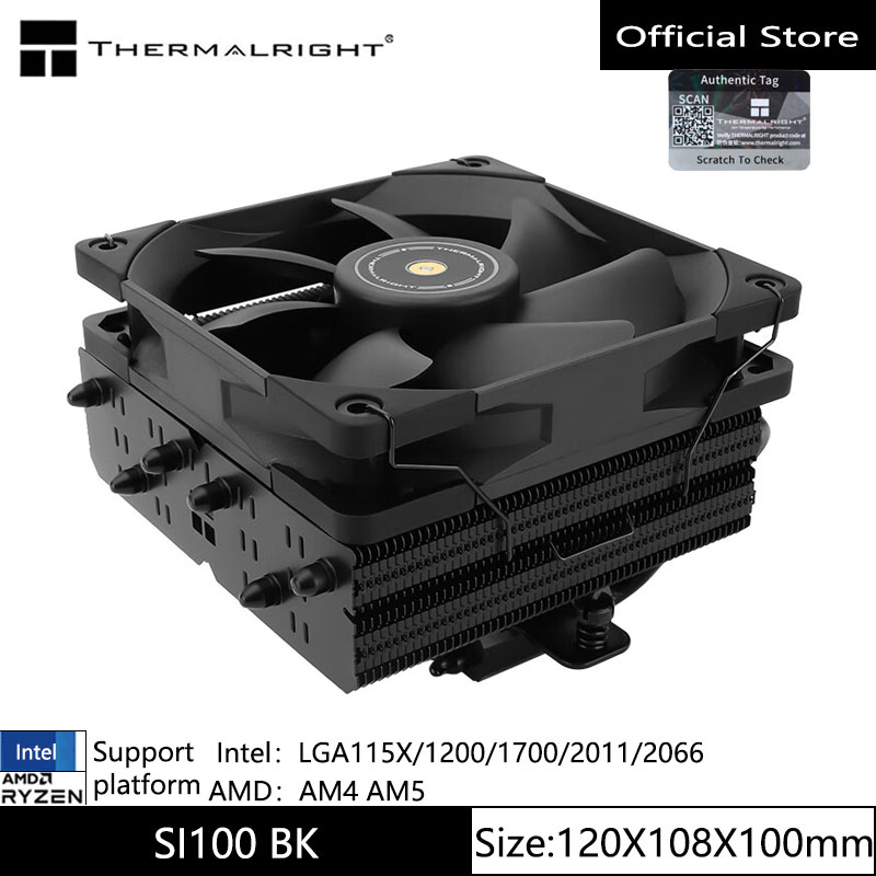 Air Cooler Cpu - Radiador refrigerado por aire Thermalright TR-SI-100