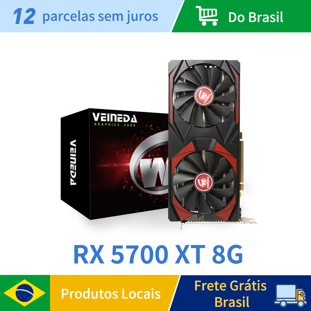 Cpu Fan - Tarjeta gráfica Veineda RX 5700XT 8GB