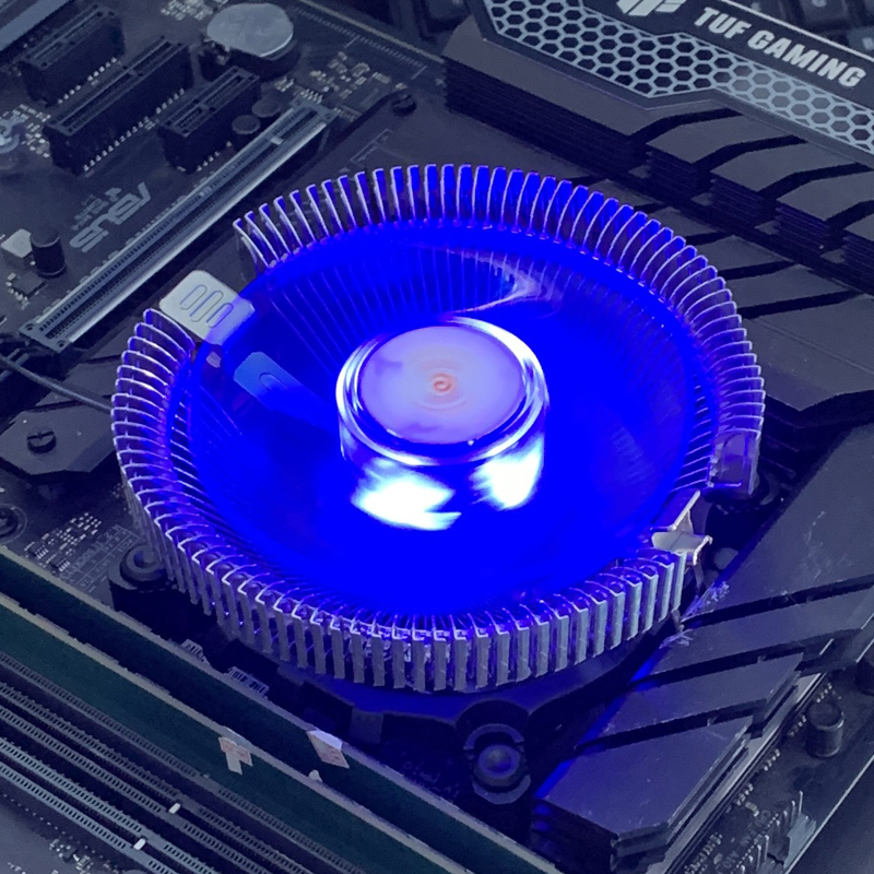 Cpu Heatsink - Ventilador de refrigeración LED enfriado por