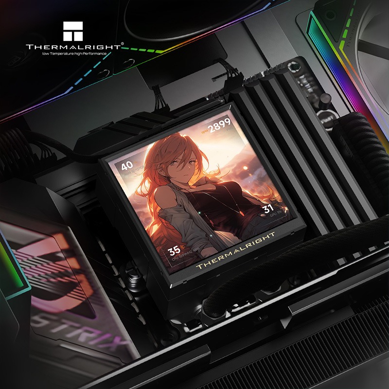 Pantalla LCD IPS Cuadrada de 3 - Aio Liquid Cooler reseña y precio