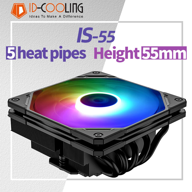 ID-COOLING IS-55 5 Heatpipe CP - Cpu Cooler reseña y precio