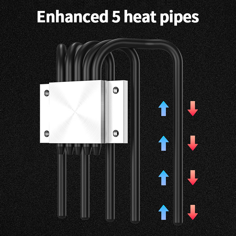 ID-COOLING IS-55 5 Heatpipe CP - Cpu Cooler reseña y precio